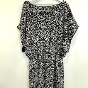 💛2/$20 Jessica Simpson ~ Animal Print Mini Dress/Tunic Top (Size 18/20) or 1X